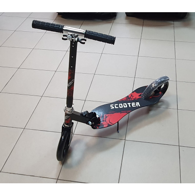 Самокат подростковый ''Scooter'' чёрный